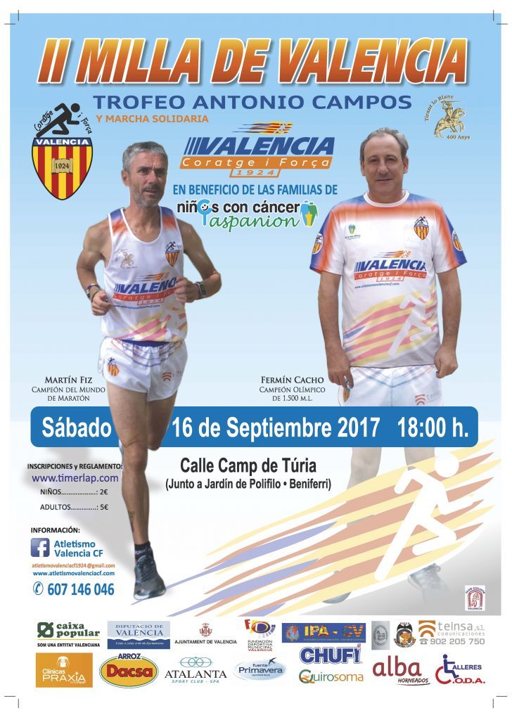 II Milla de Valencia - Trofeo Antonio Campos 2017