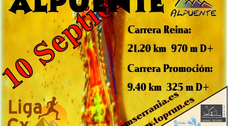 VII Trail Alpuente 2017