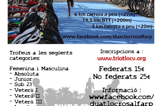 II Duatlón Cros Alfarp 2017