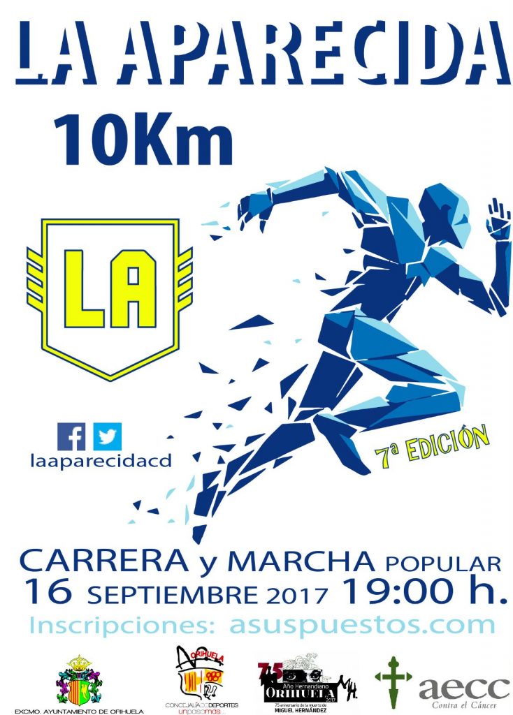 VII 10K Carrera y Marcha Popular La Aparecida 2017