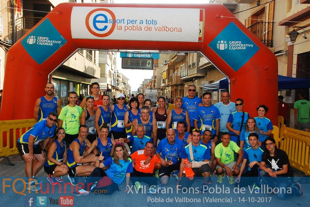 XVII Gran Fons Pobla de Vallbona 2017