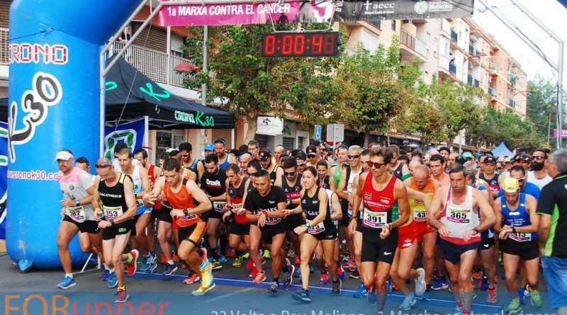 33 Volta a Peu Meliana 2017 y 1ª Marcha solidaria contra el cáncer