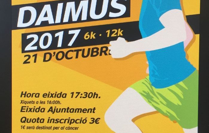 VI Carrera Popular Daimús 2017