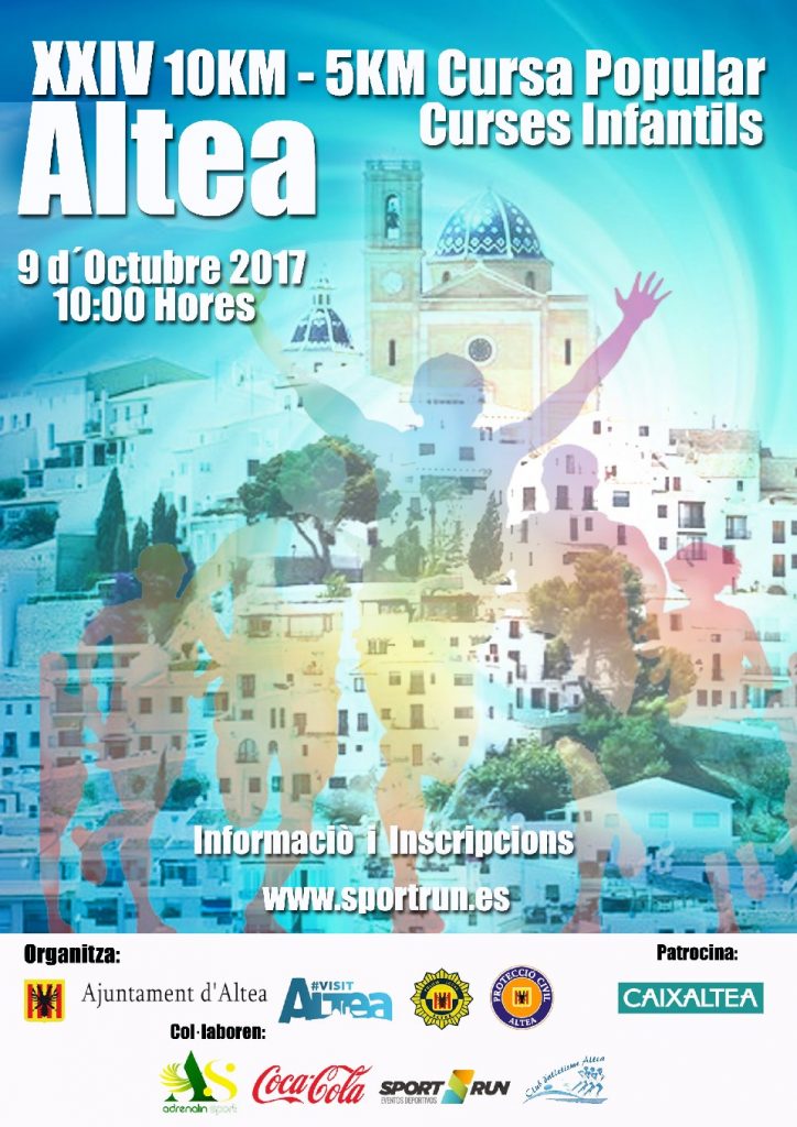 XXIV Carrera Popular 9 d´Octubre Altea 2017 10KM - 5 KM