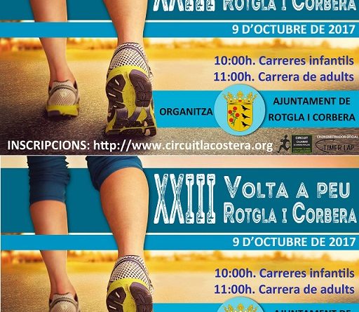 XXIII Volta a peu à Rotgla-Corbera 2017