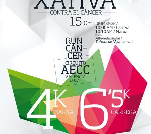 Carrera Solidaria Xàtiva Contra el Cáncer