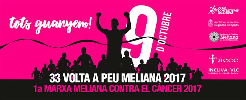 33ª Volta a Peu Meliana contra el Cáncer 2017