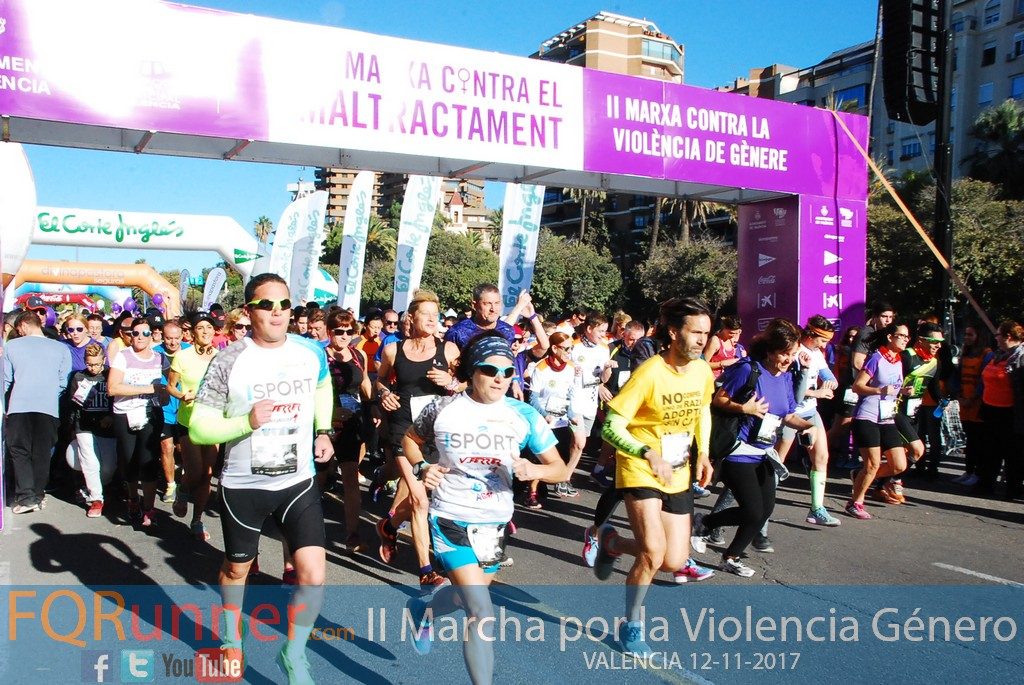 Fotos II Marcha contra la violencia de género Valencia 2017