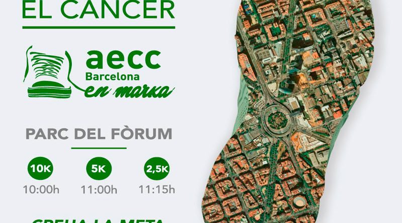 Carrera "En Marcha Contra el Cáncer" Barcelona 2017