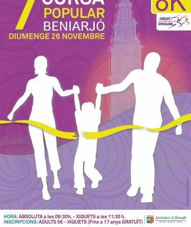VII Cursa Popular Solidaria Beniarjó 2017