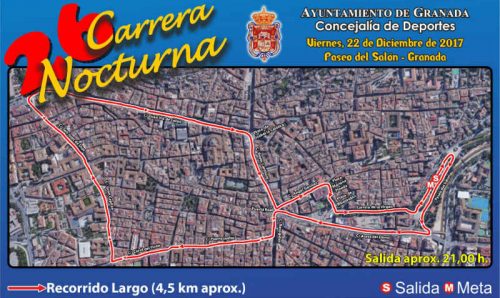 XXVI Carrera Nocturna de Granada 2017