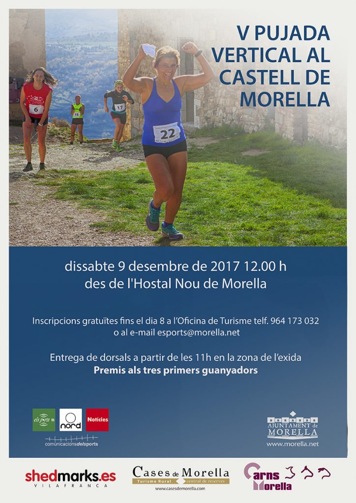 V Subida vertical al Castillo de Morella 2017