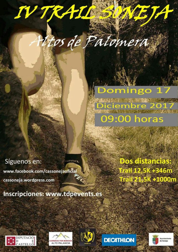 IV Trail Soneja 2017 Altos de Palomera