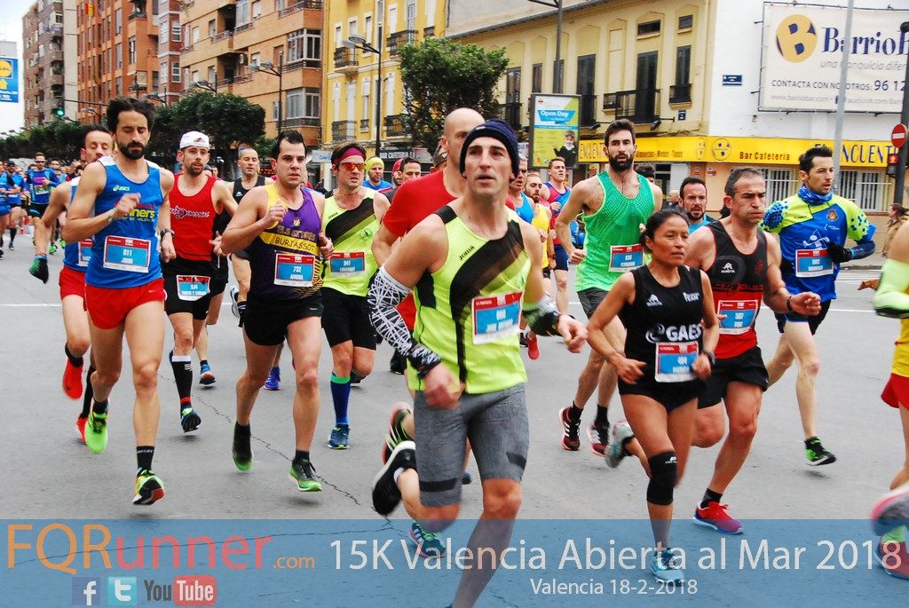 15k Valencia abierta al mar 2018
