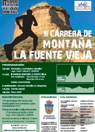 II Carrera De Montaña La Fuente Vieja Iriépal 2018