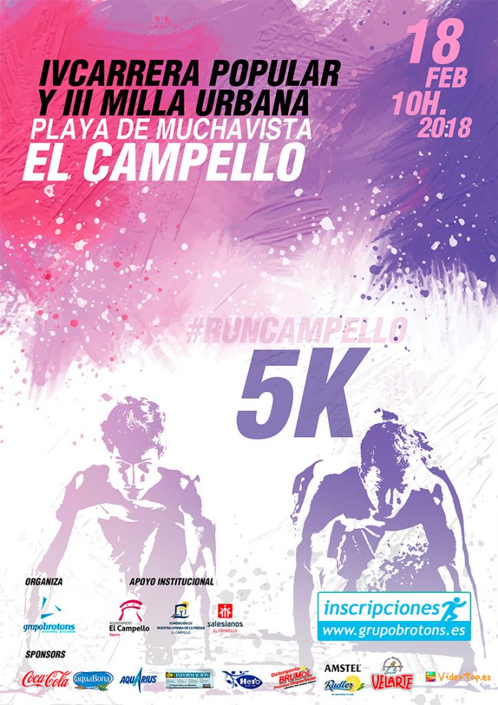 IV Carrera Popular y Milla Playa de Muchavista El Campello 2018
