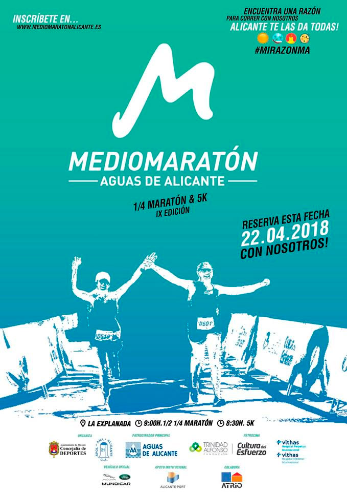 IX Medio Maratón Aguas de Alicante 2018
