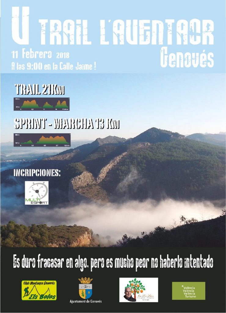 Trail L’aventaor de Genovés 2018