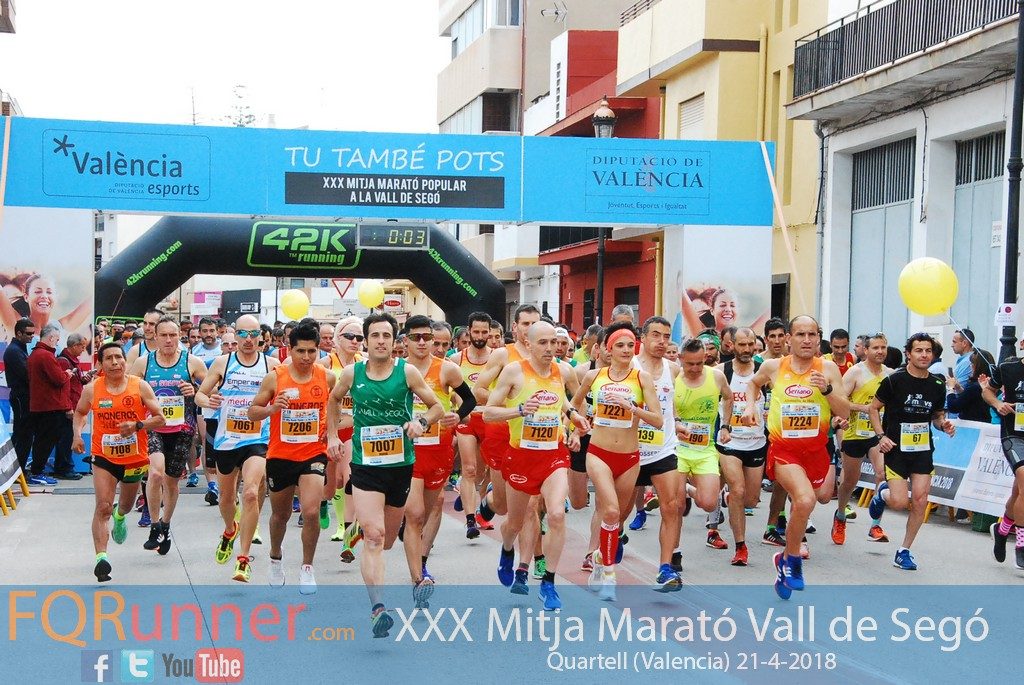 Fotos XXX Mitja Marató La Vall de Segó 2018