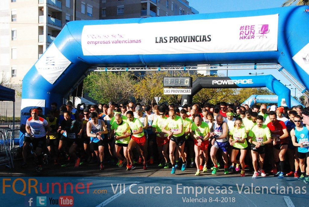 Fotos VII Carrera de las Empresas Valencianas 2018