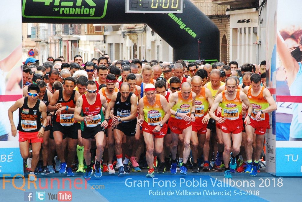 Fotos XVIII Gran Fons Pobla de Vallbona 2018