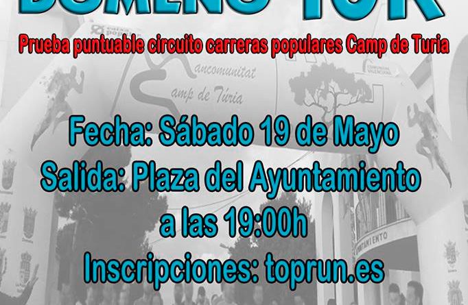 Carrera 10K Domeño 2018