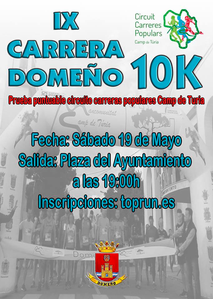 Carrera 10K Domeño 2018