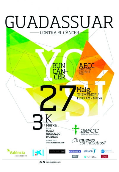 Marcha Guadassuar contra el Cáncer 2018