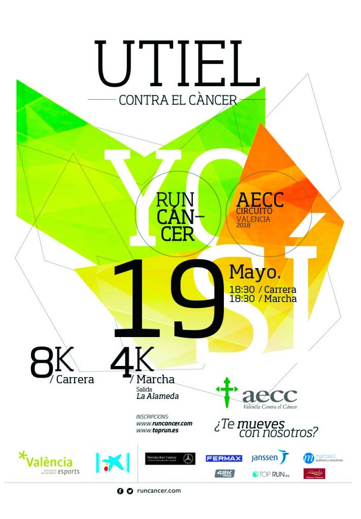 Carrera Utiel contra el Cáncer 2018