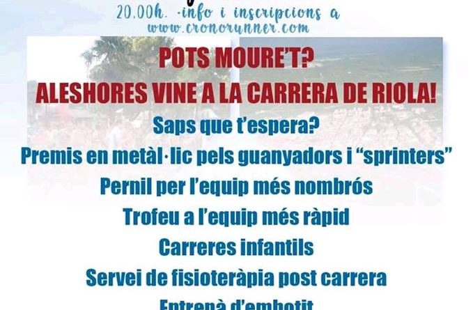 Volta a Peu Pel Xúquer Riola 2018