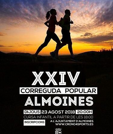 Carrera popular Almoines 2018