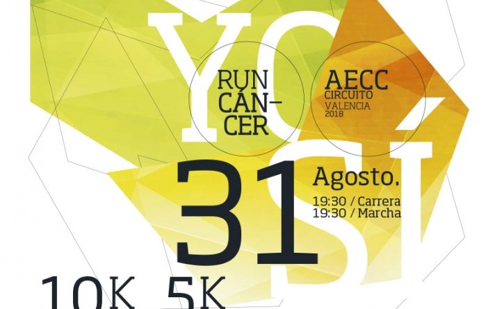 Marcha 5K y Carrera 10K Chiva Contra el Cáncer 2018