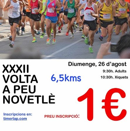 Volta a peu a Novetlé 2018