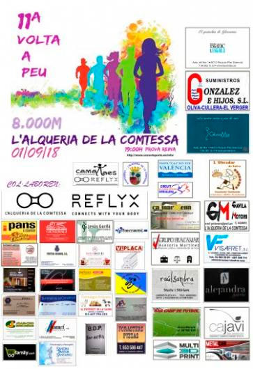 Volta a peu a L' Alqueria de la Comtessa 2018