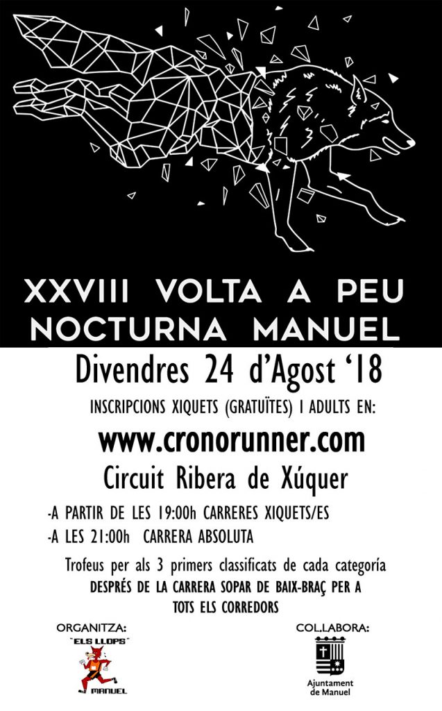 Volta a Peu Nocturna Manuel 2018