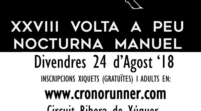 Volta a Peu Nocturna Manuel 2018
