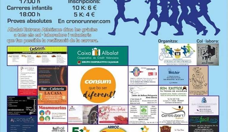 5K y 10K Albalat dels Sorells 2018