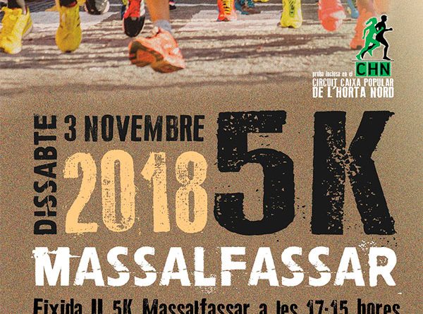 Carrera 5K Massalfassar 2018
