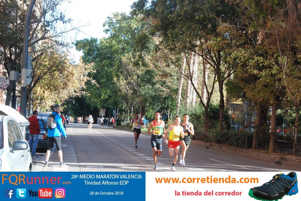Los españoles también vuelan en la Media Maratón de Valencia 2018