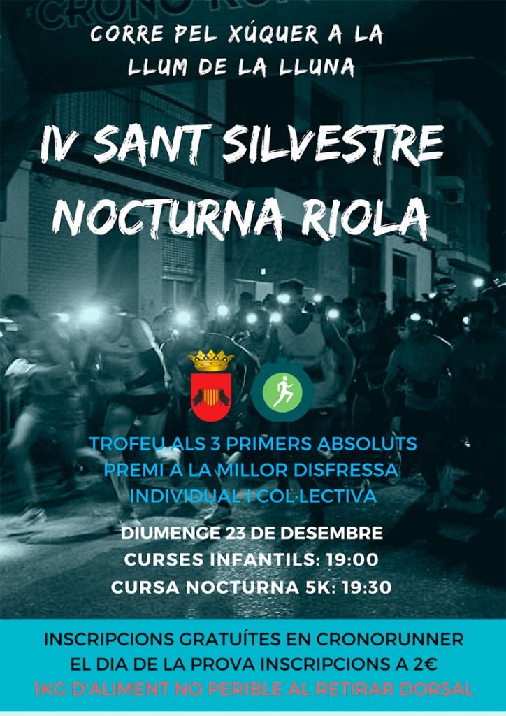 San Silvestre Nocturna Riola 2018