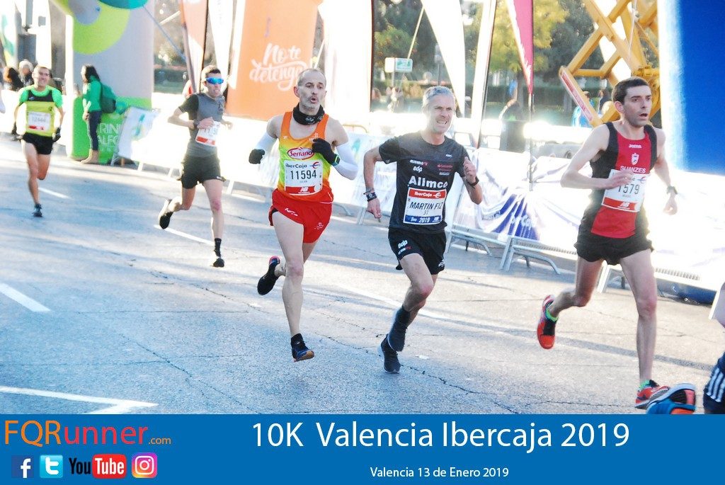 Martín Fiz logra en Valencia el nuevo récord del mundo en 10K M55