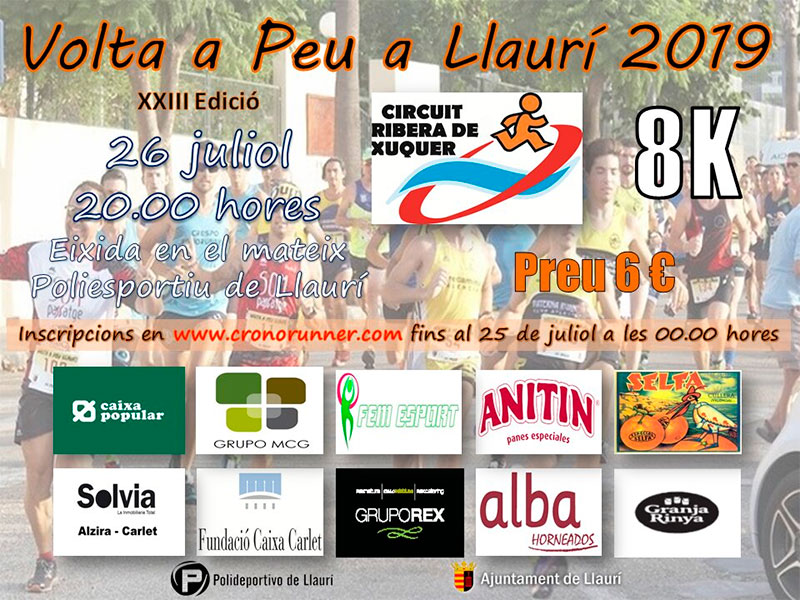XXIII VOLTA A PEU LLAURÍ 2019