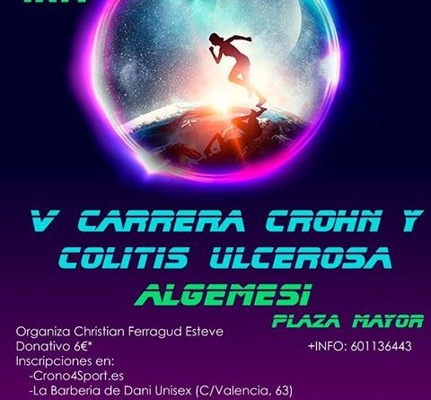 Carrera benéfica contra el Crohn y la Colitis Ulcerosa Algemesí 2019