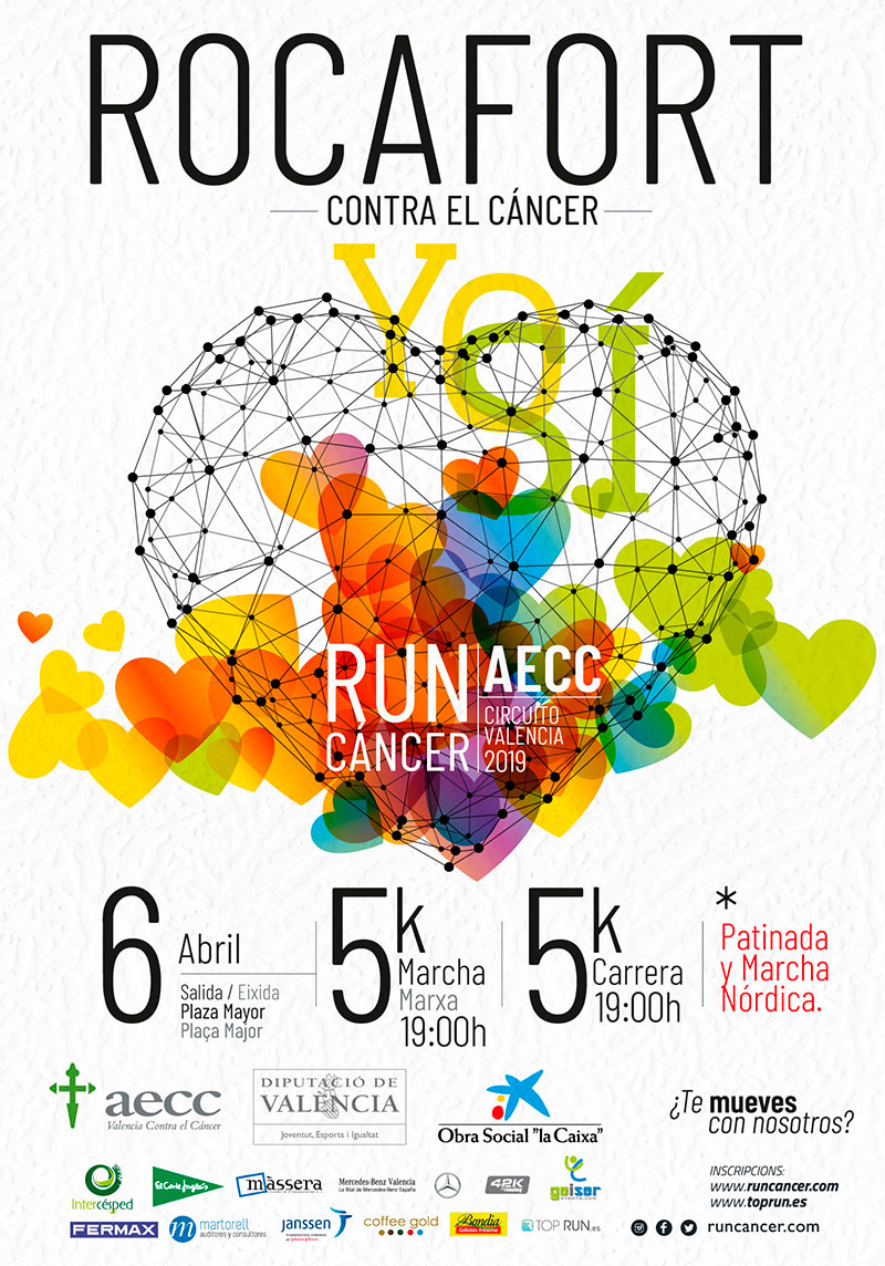 Rocafort contra el Cáncer 2019 RunCancer Valencia