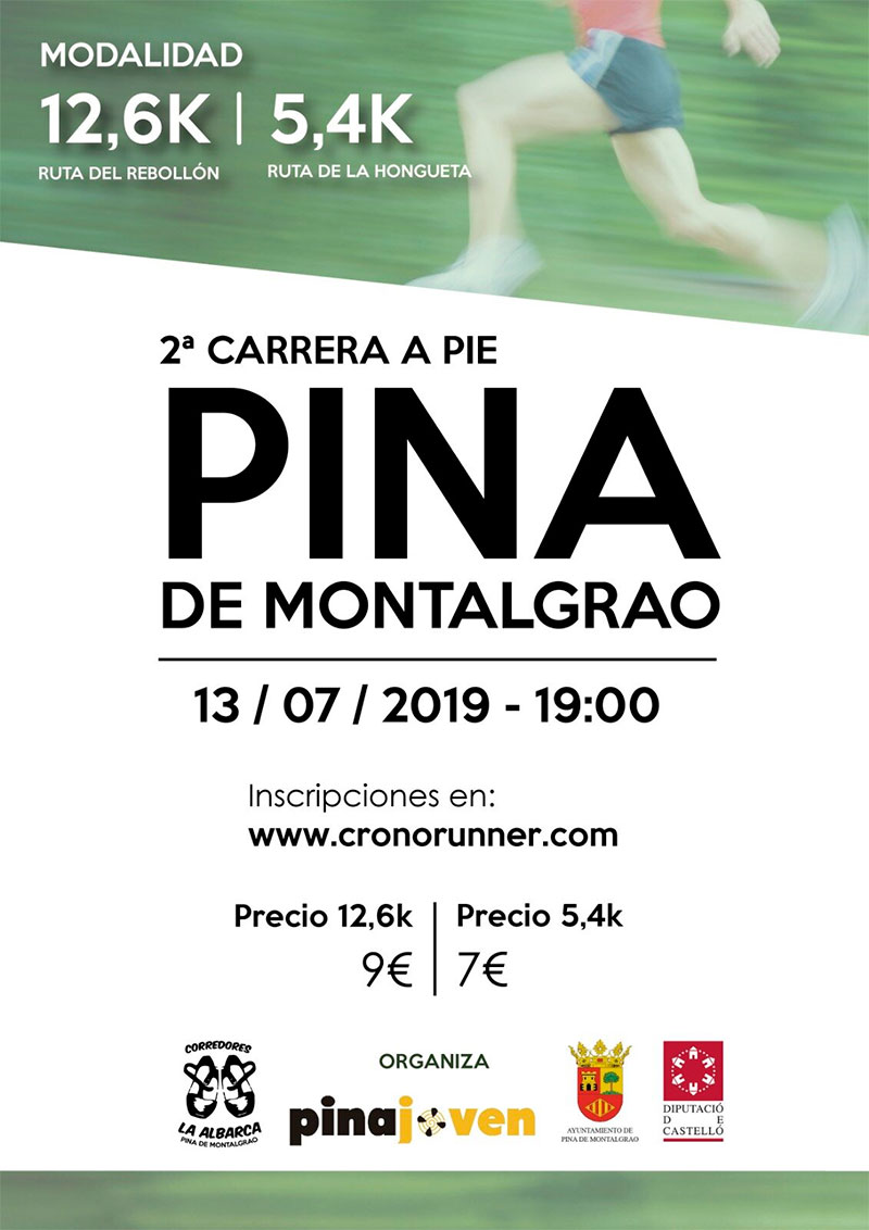 Carrera Pina de Montalgrao 2019