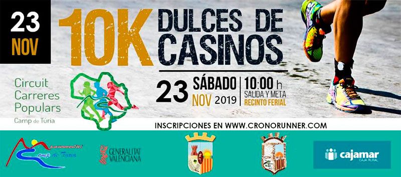 Carrera 10K Dulces de Casinos 2019