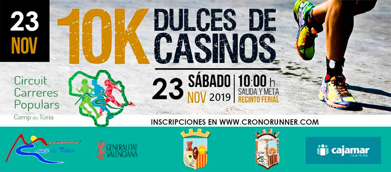 Carrera 10K Dulces de Casinos 2019