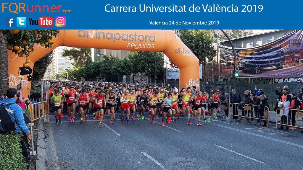 La carrera Universitat de València cierra el circuito Divina Pastora 2019