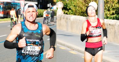 David Aparicio y Laura Castellano campeones autonómicos de maratón
