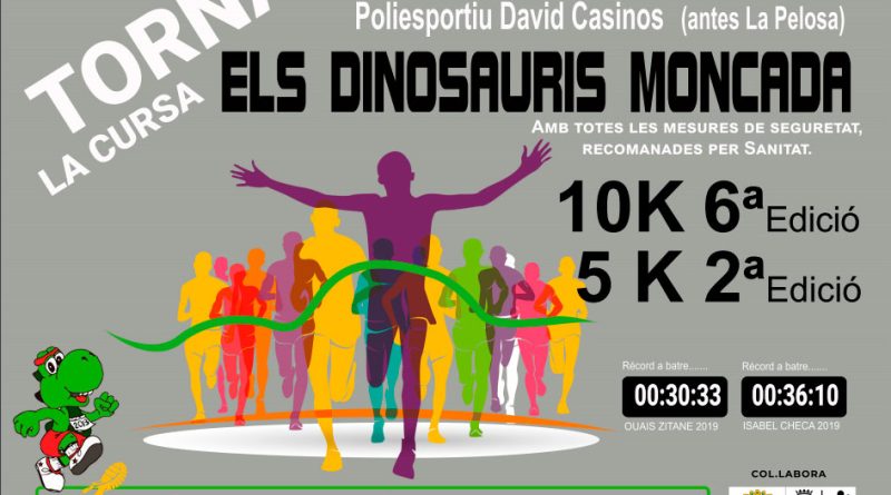 Carrera 10K y 5K Dinosauris Moncada 2021